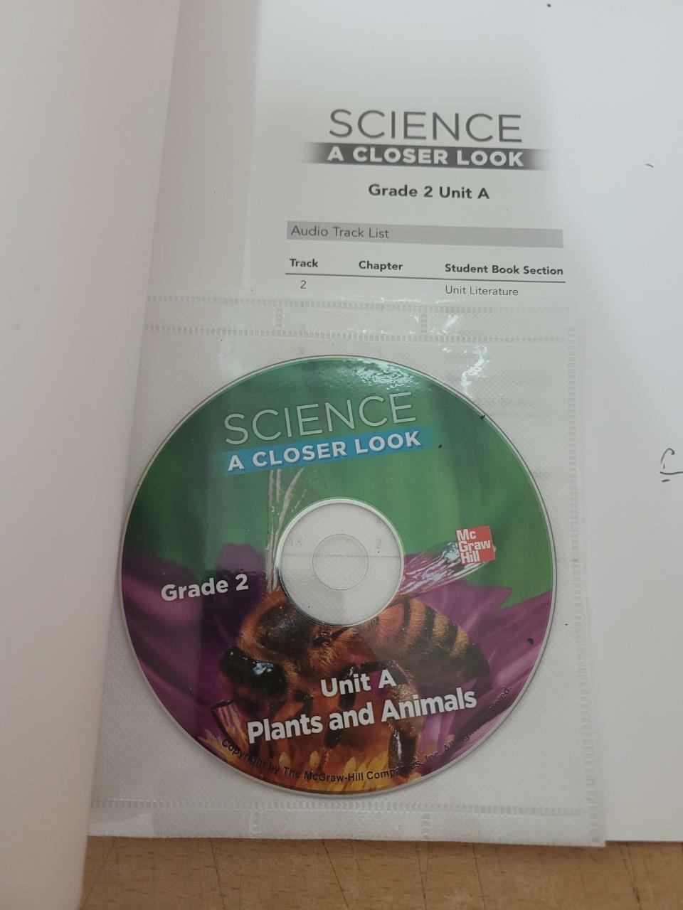 [중고] McGraw-Hill Science A Closer Look 2011 Grade 2 Unit A (Student Book + Workbook + CD)