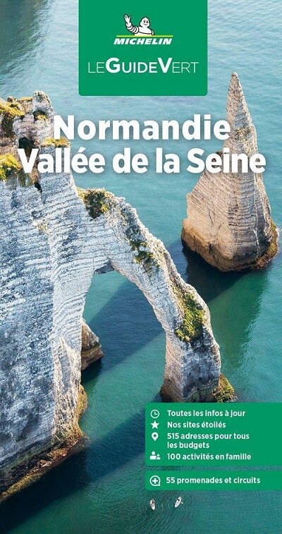 Normandie, vallee de la Seine (Guides verts Michelin) (Paperback)