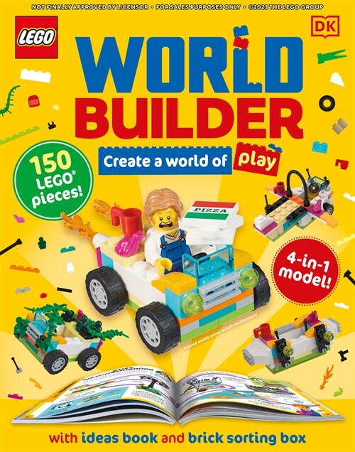 Lego World Builder: Create a World of Play with 4-In-1 Model and 150+ Build Ideas! (Paperback)