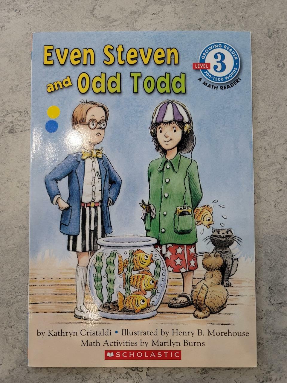 [중고] Even Steven and Odd Todd (Scholastic Reader, Level 3) (Paperback)