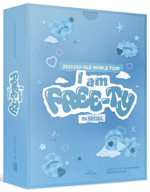 (여자)아이들 - 2023 (G)I-DLE WORLD TOUR [I am FREE-TY] IN SEOUL DVD (2disc)