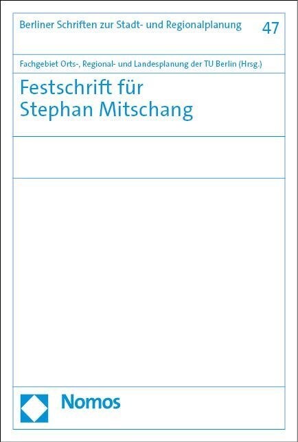 Festschrift Fur Stephan Mitschang (Hardcover)