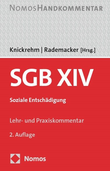 Sozialgesetzbuch XIV: Soziale Entschadigung (Hardcover, 2)