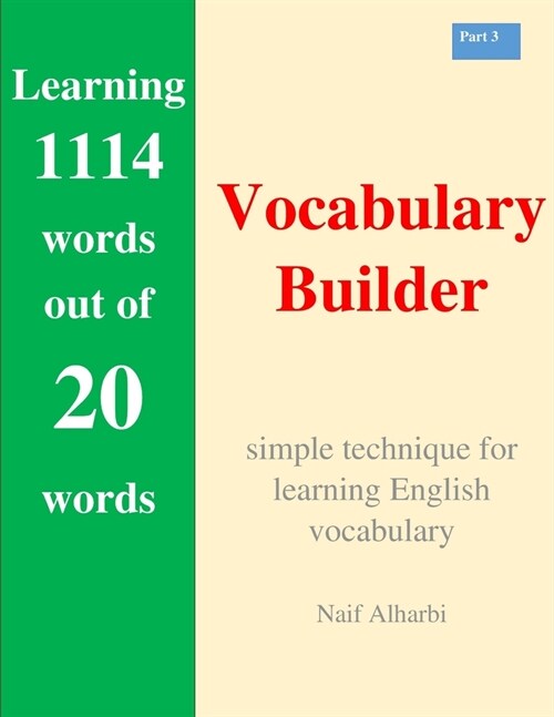 Vocabulary Builder: Learning 1114 words out of 20 words (Paperback)