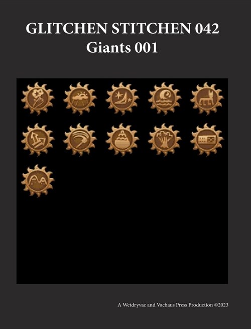 Glitchen Stitchen 042 Giants 001 (Hardcover)