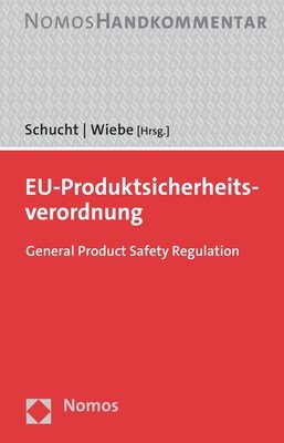 Eu-Produktsicherheitsverordnung: General Product Safety Regulation: Gpsr (Hardcover)