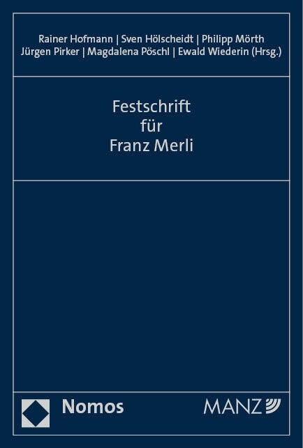 Festschrift Fur Franz Merli (Hardcover)