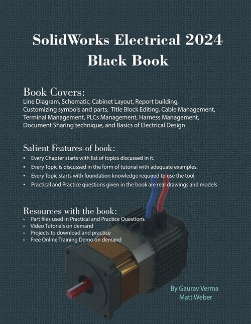 SolidWorks Electrical 2024 Black Book (Paperback, 10)
