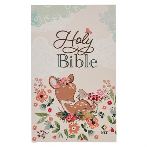 NLT Keepsake Holy Bible for Baby Girls Baptism Easter, New Living Translation, Pink (Hardcover)