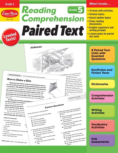 Reading Comprehension: Paired Text, Grade 5 Teacher Resource (Paperback)