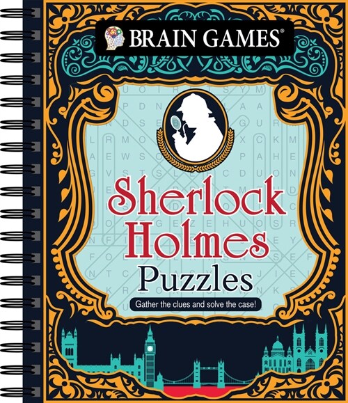 Brain Games - Sherlock Holmes Puzzles (384 Pages) (Spiral)