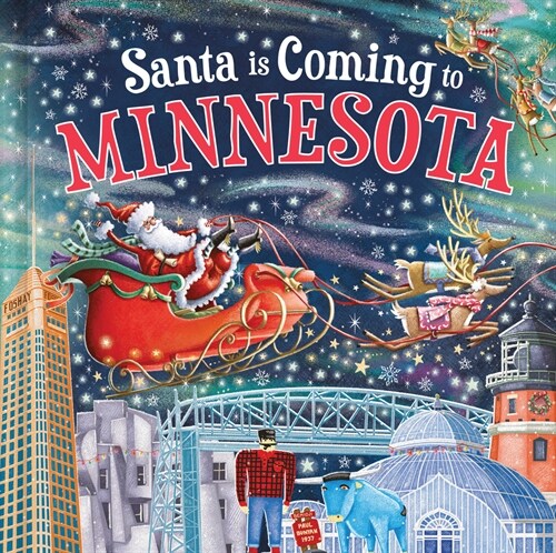 Santa Is Coming to Minnesota (Hardcover, 3)