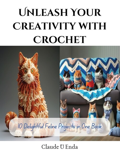 Unleash Your Creativity with Crochet: 10 Delightful Feline Projects in One Book (Paperback)