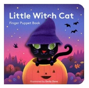 Little Witch Cat: Finger Puppet Book (Paperback)