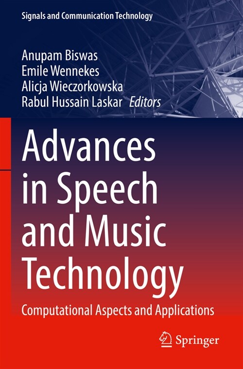 Advances in Speech and Music Technology: Computational Aspects and Applications (Paperback, 2023)