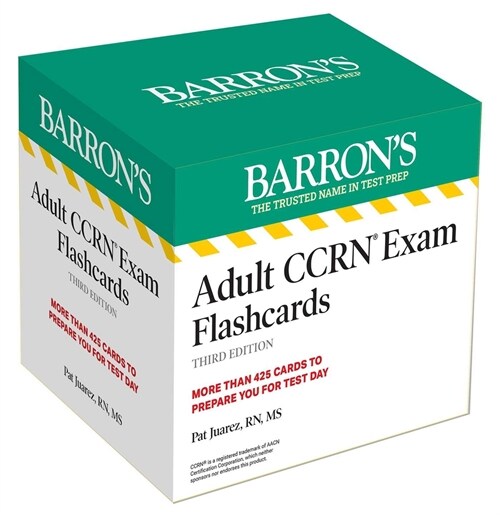 Adult Ccrn Exam Flashcards, Third Edition: Up-To-Date Review and Practice + Sorting Ring for Custom Study (Other, 3)