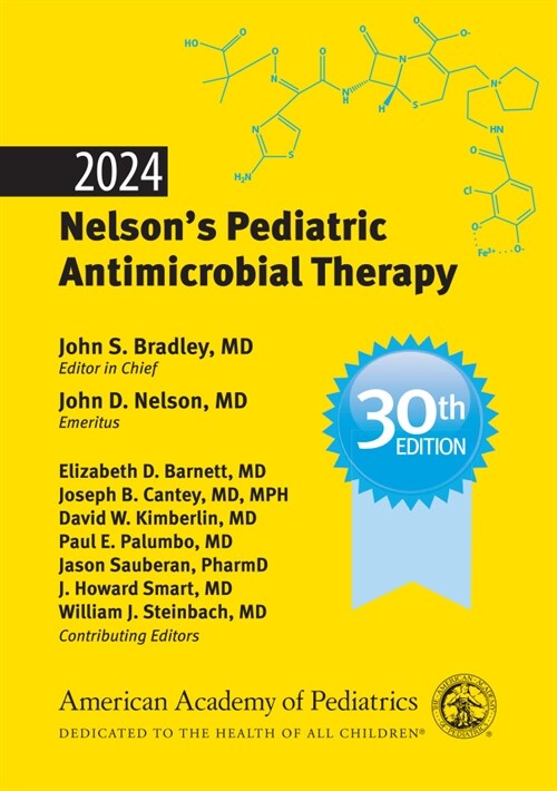 2024 Nelsons Pediatric Antimicrobial Therapy (Paperback, 30)