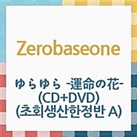 [수입] 제로베이스원 (Zerobaseone) - ゆらゆら -運命の花- (CD+DVD) (초회생산한정반 A)