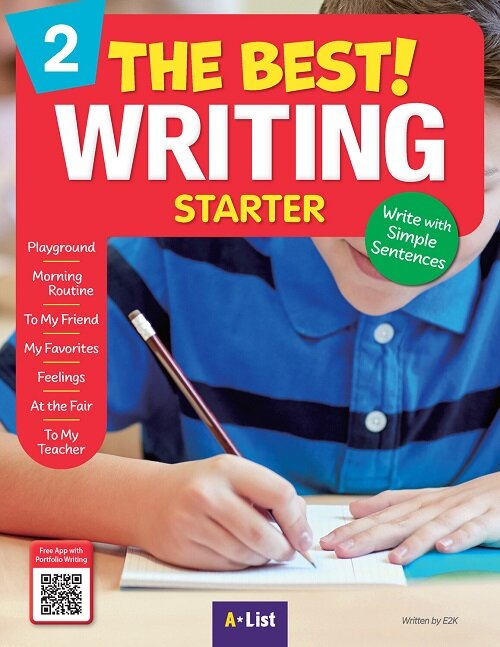 The Best Writing Starter 2 : Student Book (with Worksheets & Cards & Portfolio) (Paperback)