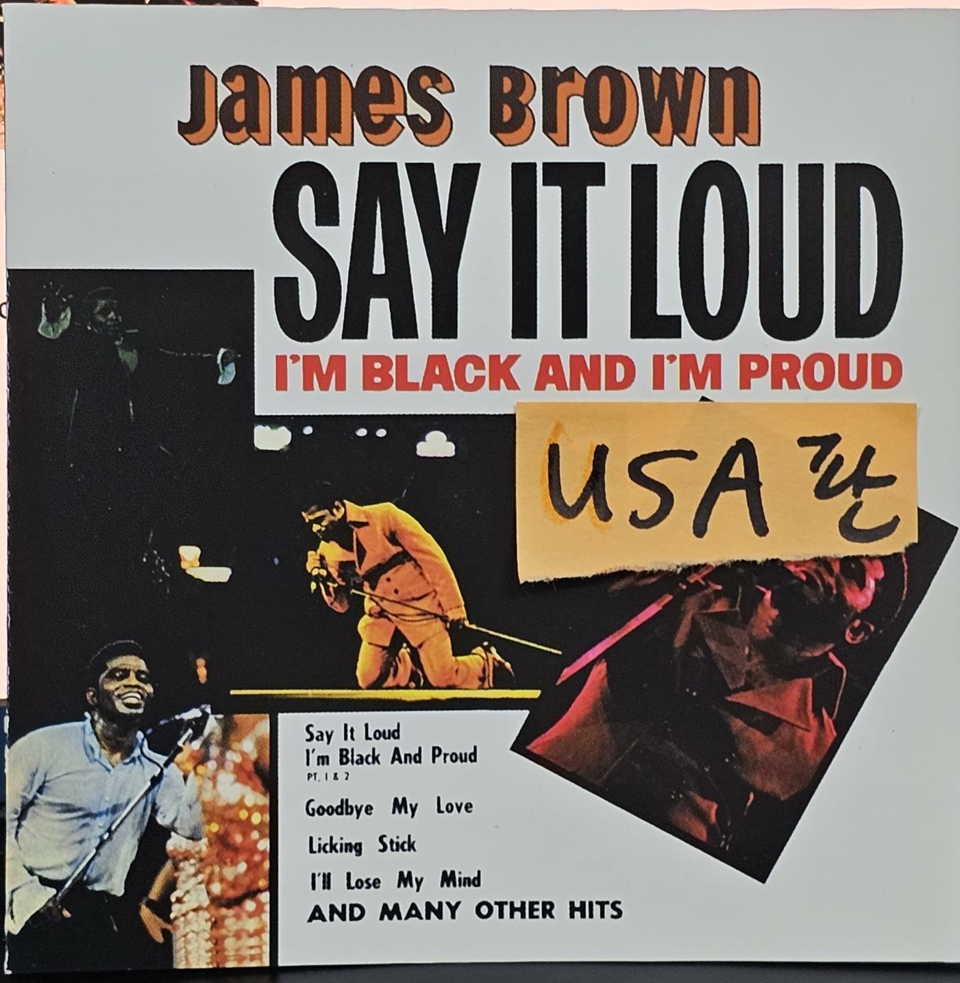 [중고] [수입] James Brown - Say It Loud I‘m Black & I‘m Proud [Ltd. Ed][일본반][CD]