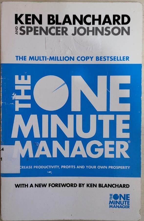 [중고] The One Minute Manager (Paperback, New ed)