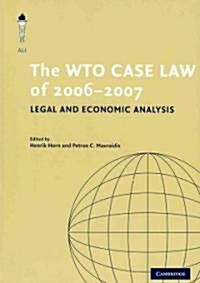 The WTO Case Law of 2006–7 (Paperback)