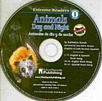 Animals Day and Night / Animales de dia y de noche (Audio CD, Bilingual)