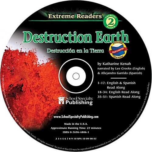 Destruction Earth Extreme Reader (Audio CD, Bilingual)