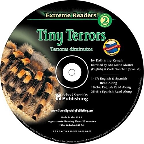 Tiny Terrors Extreme Reader (Audio CD, Bilingual)