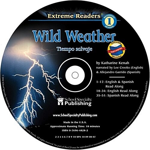 Wild Weather Extreme Reader (Audio CD, Bilingual)