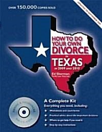 How to Do Your Own Divorce in Texas 2009-2011 (Paperback, CD-ROM, 12th)