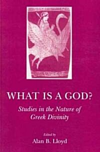 What is a God? : Studies in the Nature of Greek Divinity (Paperback)