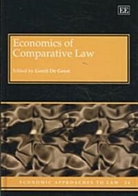 Economics of Comparative Law (Hardcover)