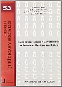 Data Protection in E-government in European Regions and Cities (Paperback)