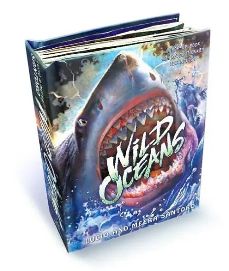 Wild Oceans: A Pop-Up Book with Revolutionary Technology (Hardcover)