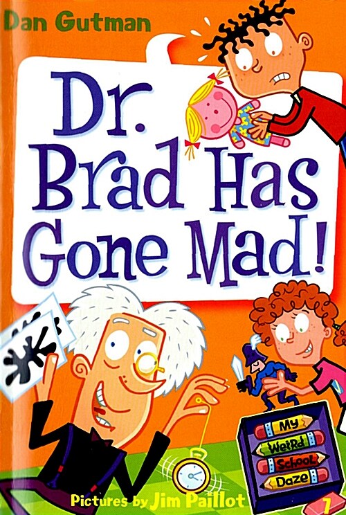 [중고] My Weird School Daze #7: Dr. Brad Has Gone Mad! (Paperback)