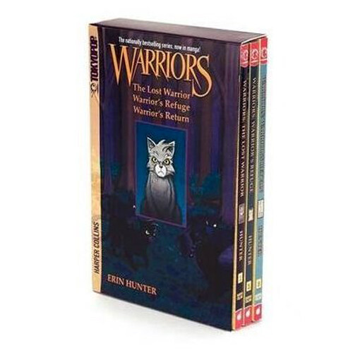 [중고] Warriors Manga 3종 Box Set: Graystripes Adventure (Paperback 3권)