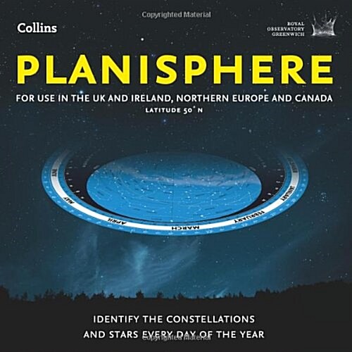 Planisphere : Latitude 50°N – for Use in the Uk and Ireland, Northern Europe, Northern USA and Canada (Other cartographic)
