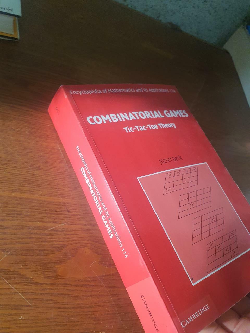 [중고] Combinatorial Games : Tic-Tac-Toe Theory (Paperback)