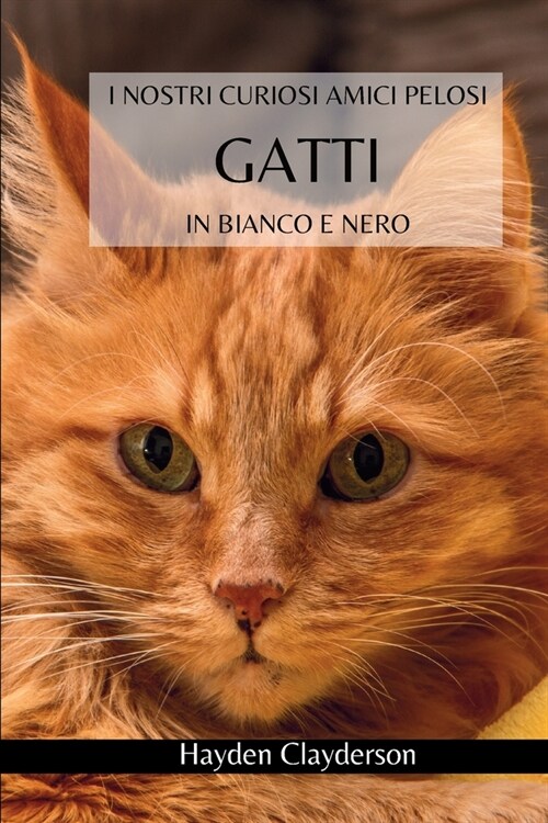 I nostri curiosi amici pelosi - Gatti in Bianco e Nero: Conosciamo i nostri amati felini. Libro fotografico in bianco e nero (Paperback)