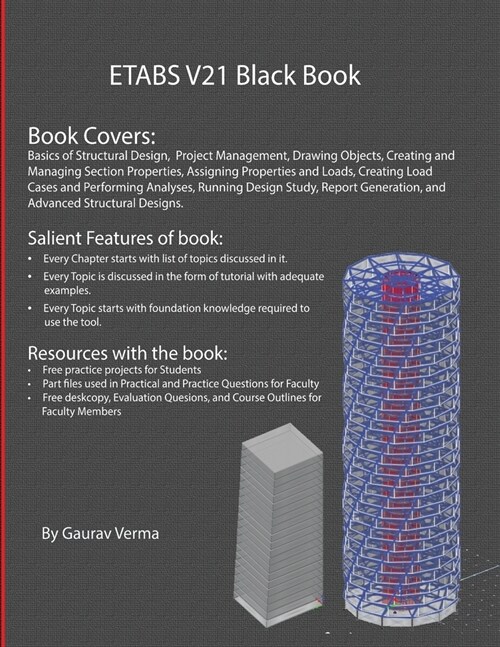 ETABS V21 Black Book (Paperback)