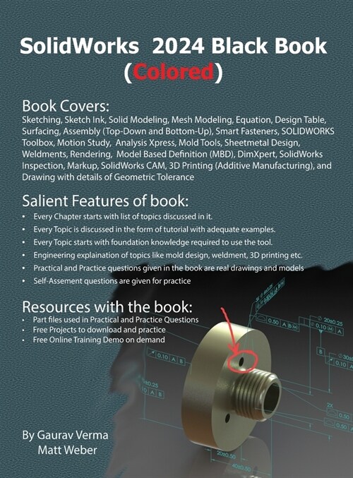 SolidWorks 2024 Black Book: (Colored) (Hardcover, 11)