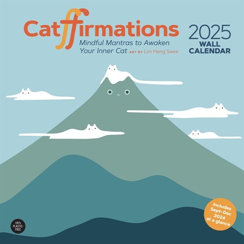 Catffirmations 2025 Wall Calendar (Wall)