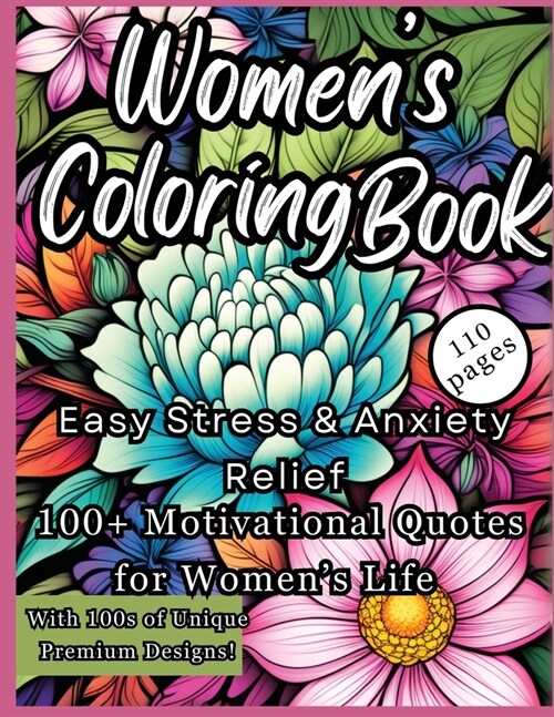 Adult Coloring Book for Women (Paperback)