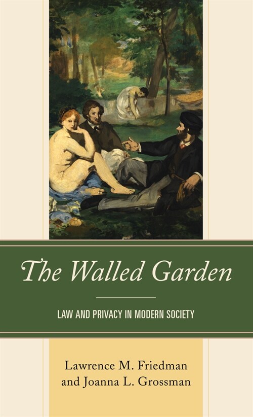 The Walled Garden: Law and Privacy in Modern Society (Paperback)