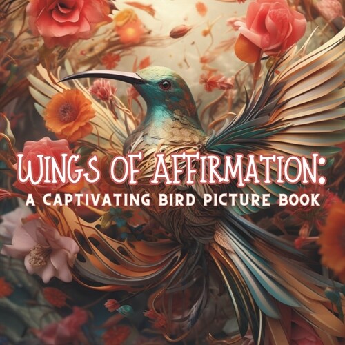 Wings of Affirmation: A Captivating Ethereal Bird and Botanical Creations Picture Book for Adults: A Great Gift for Seniors- Visually and Co (Paperback)