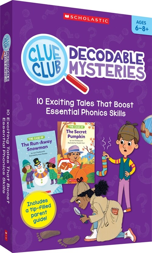 Clue Club Decodable Mysteries (Single-Copy Set): 10 Exciting Tales That Boost Essential Phonics Skills (Hardcover)