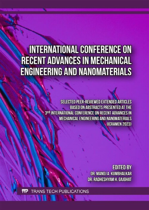 International Conference on Recent Advances in Mechanical Engineering and Nanomaterials (Paperback)