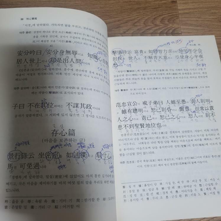 [중고] 懸吐完譯 明心寶鑑 (현토완역 명심보감)