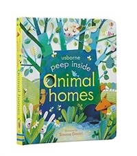 Peep Inside Animal Homes (Board Book)